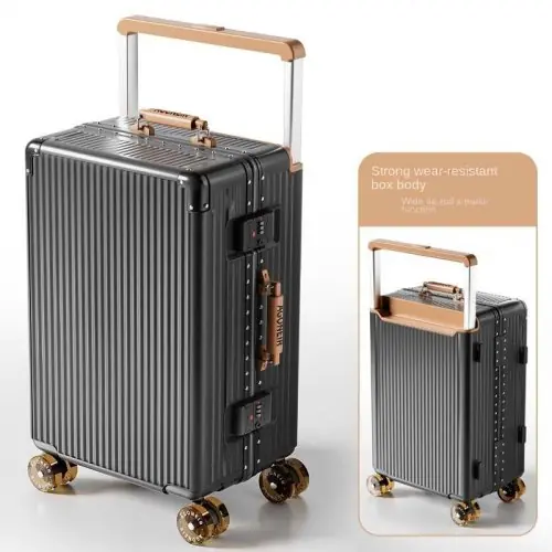 Image de Valise de Voyage 20-24 Pouces - Cadre Aluminium & Roulettes