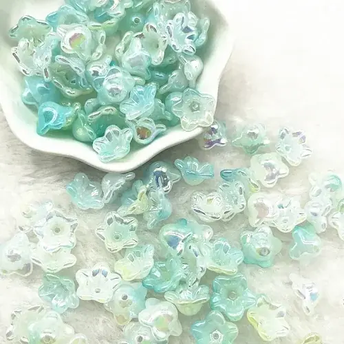 Image de Perles Acryliques Bellflower 7x13mm - Lot de 50 pour Bijoux