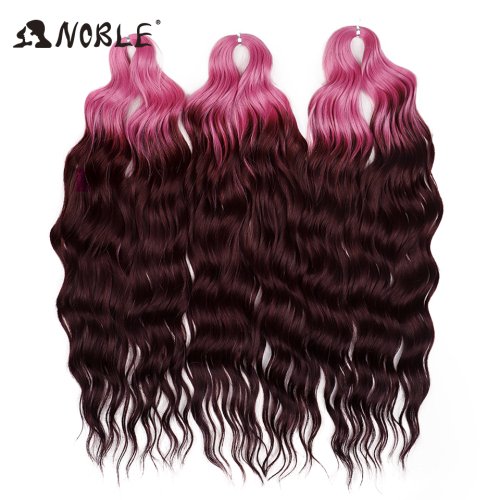 Immagine di Estensioni Capelli Sintetici Ombre Arcobaleno 24 Pollici