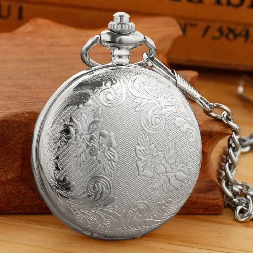 Image de Montre de Poche Élégante - Collier avec Chaîne