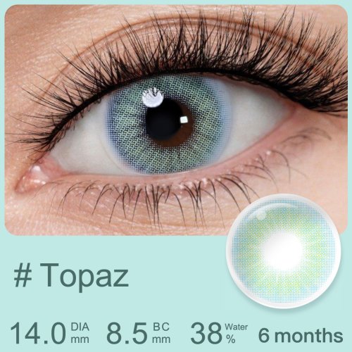Image de Lentilles de Contact Ambre Graduées - Myopie & Style