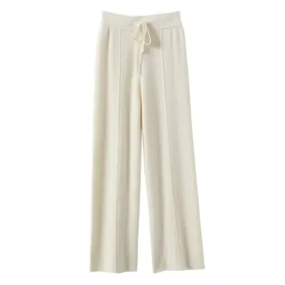 Image de Pantalon Cachemire Large Femme - Confort & Style Automne-Hiver