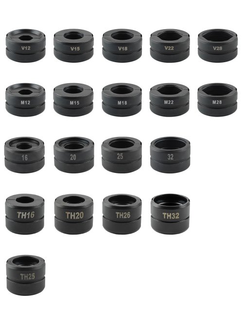 Image de Matrices de Sertissage Pro - Cuivre, Aluminium, Plastique