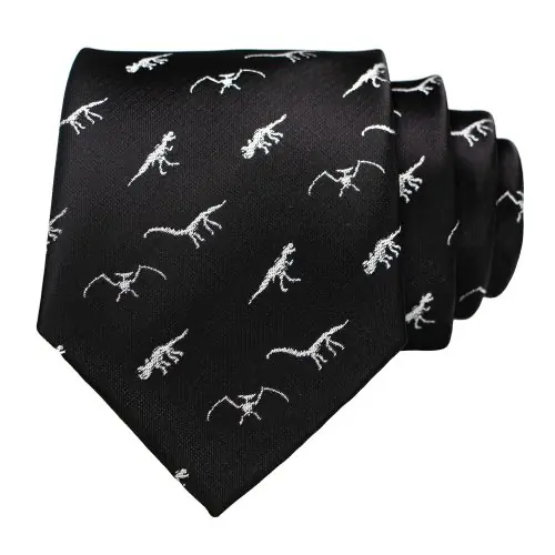 Image de Cravate Animale en Soie - Design Original pour Hommes