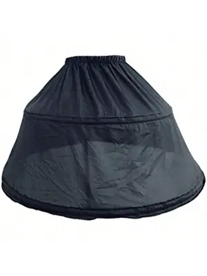 Image de Jupon Sirène Noir pour Robe de Mariée