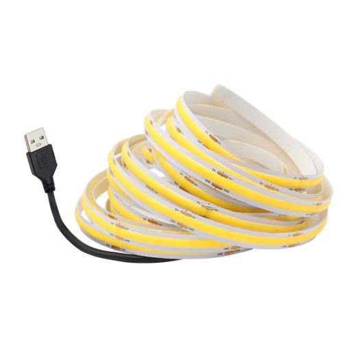 Image de Bande LED COB USB 5V - Éclairage Flexible 320 Diodes