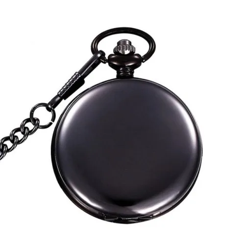 Zwart met ketting