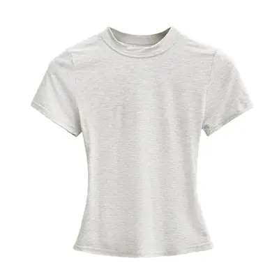 Image de T-Shirt Femme Slim Y2K - Tendance 2025