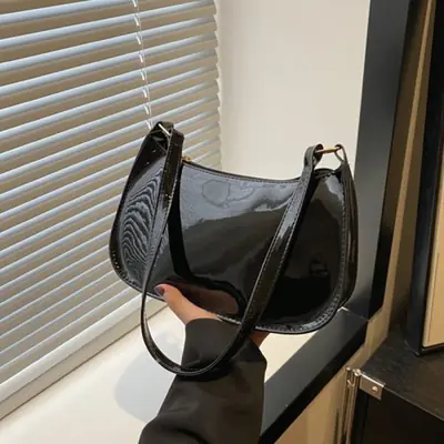 Sac à Main Rétro en Cuir PU pour Femme