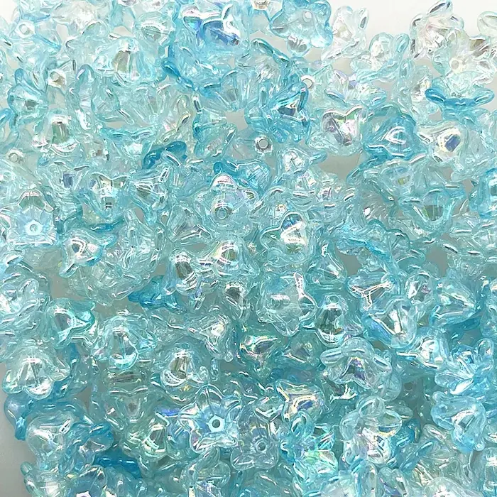Image de Perles Acryliques Bellflower 7x13mm - Lot de 50 pour Bijoux
