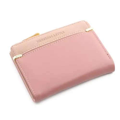 Image de Portefeuille Femme Rose Mini - Élégant & Pratique