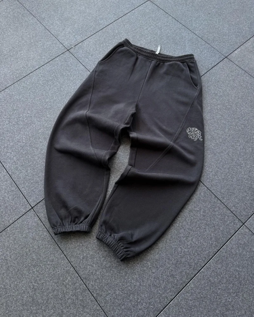 Imagen de Pantalones Cortos Informales Unisex Estilo Hip Hop Retro con Bordado de Logo, Diseño Europeo y Americano, Pantalones Deportivos Holgados de Pierna Ancha