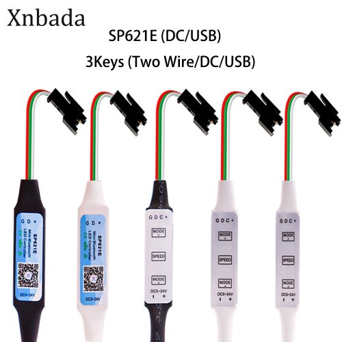 Image de Contrôleur LED Bluetooth WS2812B - Mini Contrôleur avec Application