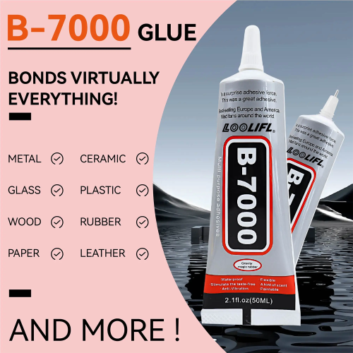 Immagine di LOOLIFL, 15ML25ML50ML110MLB7000 Adesivo per riparazione telefono a contatto, adesivo fatto a mano, vetro, plastica fai da te, adesivo trasparente