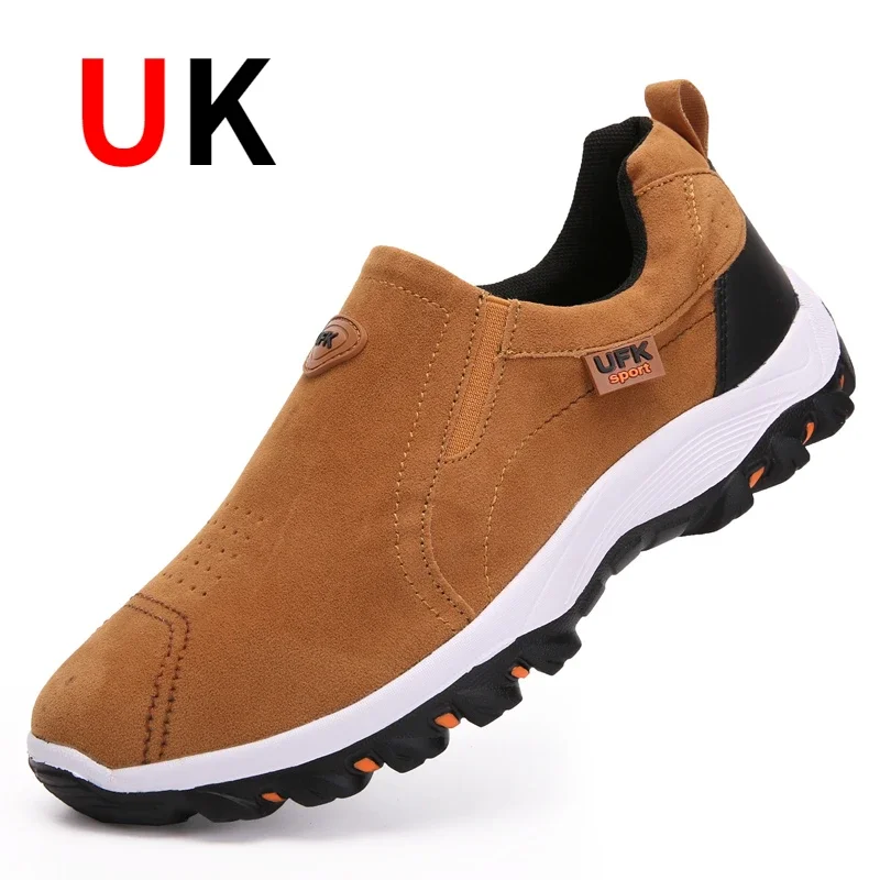 Image of 2024 New Men's Casual Sports Shoes – Lightweight Outdoor Walking Loafers, Comfortable & Fashionable, Plus Size 38-50
