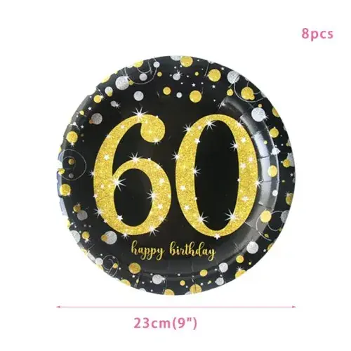 9inch 60th assiette