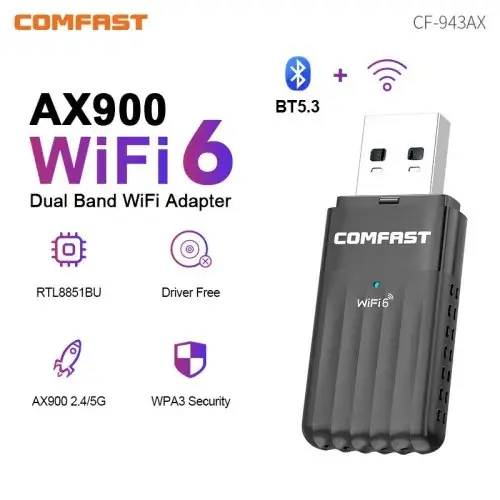 2dBi 900M BT5.3