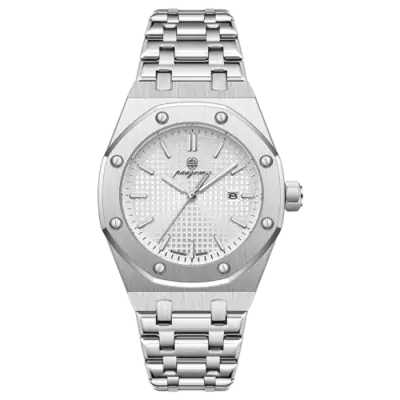 Image de Montre Homme Luxe Acier Inoxydable Étanche