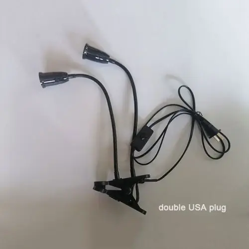 Zwart dubbel usa-stekker