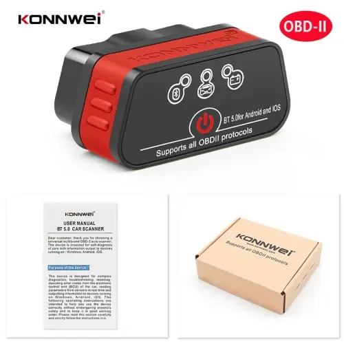 Image de Konnwei KW901 OBD2 Bluetooth 5.0 - Scanner Auto Intelligent