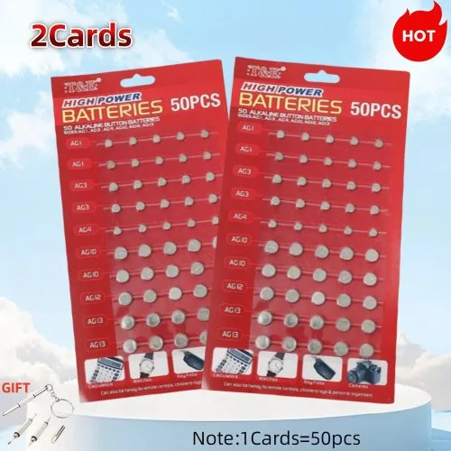 (TE) 50 stuks 2 kaarten