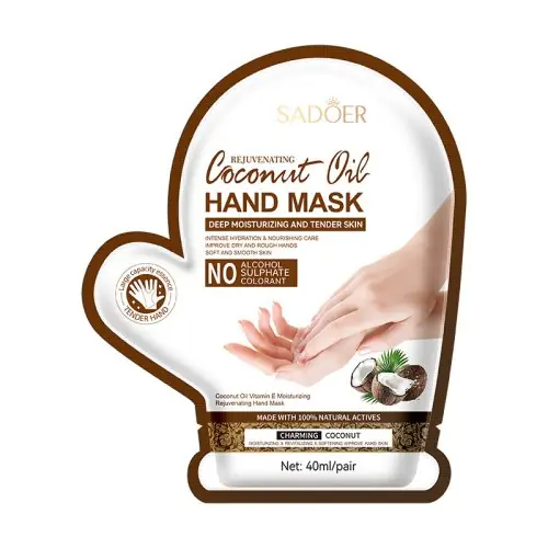 Image de Masque Hydratant pour les Mains à la Noix de Coco