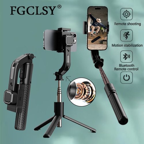 Immagine di Stabilizzatore Cardanico Portatile con Bluetooth