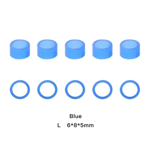 100 piezas grande azul