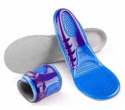 Image de Semelles Orthopédiques en Gel Silicone - Confort & Soutien Plantaire