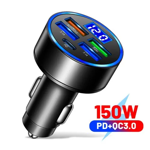 5 port volt écran