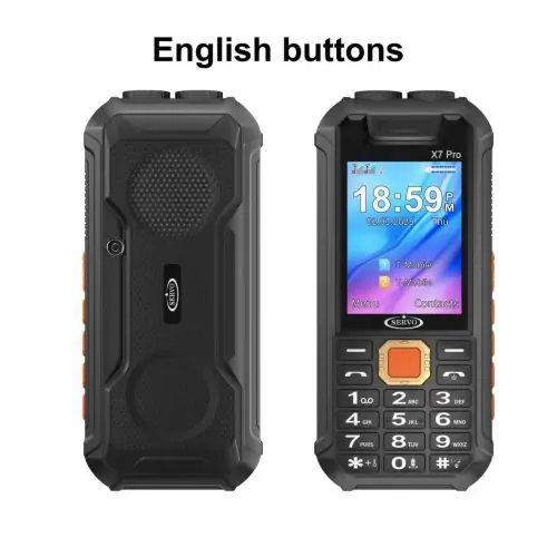Image de Servo X7 Pro - Smartphone Multifonction avec Lampe, Ventilateur & Radio FM