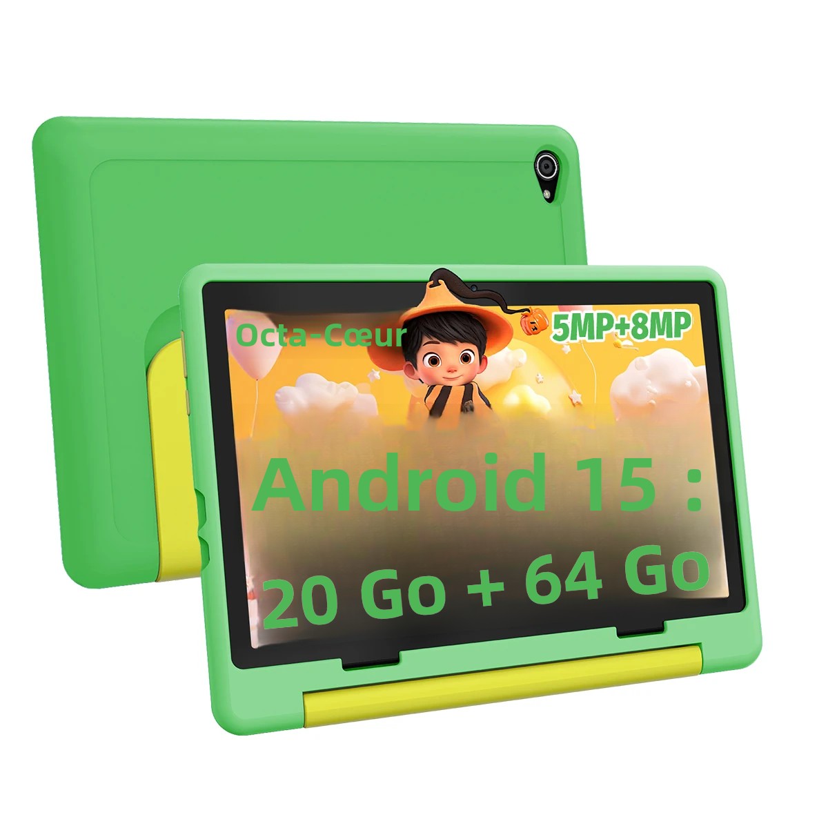 Image de Tablette Enfant 10 Pouces Android - Éducation & Divertissement