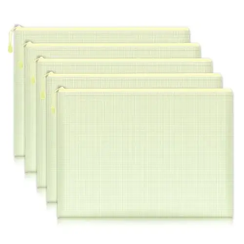 Image de Pochette Étanche A4 - Set de 5 Sacs de Rangement