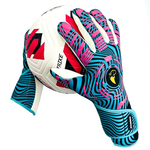 Imagen de Guantes de portero de agarre fuerte, guantes de portero de fútbol, tamaño 6/7/8/9/10, guantes de fútbol de látex grueso para niños, jóvenes y adultos