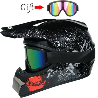 Casque Moto Enfant Tout-Terrain - Sécurité & Style