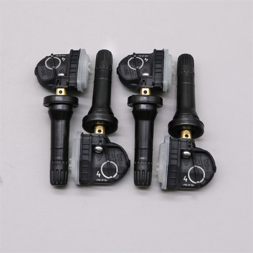 Image of 4-Piece TPMS Tire Pressure Monitor Sensor Set for Opel Adam, Ampera, Antara, Astra J/K, Corsa D, Insignia, Meriva B, Mocha, and Zafira C