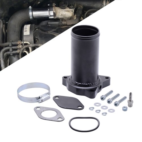 Image of 50/57/63MM Aluminum Pipe Replacement for Audi, Skoda, Seat 1.9TDI PD75 PD90 PD100, VW Golf MK4 Bora 1.9TDI PD150 PD130 PD160