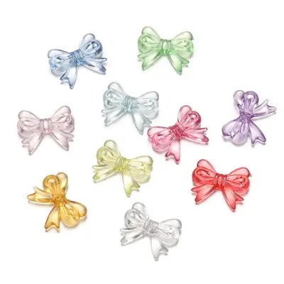 Image de Perles Acryliques Arc-en-Ciel 14x18mm - Lot de 30 pour Bricolage Bijoux