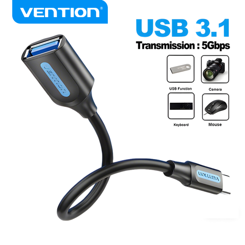 Imagen de Adaptador USB-C a USB 3.0/2.0 - Conexión Rápida y Segura