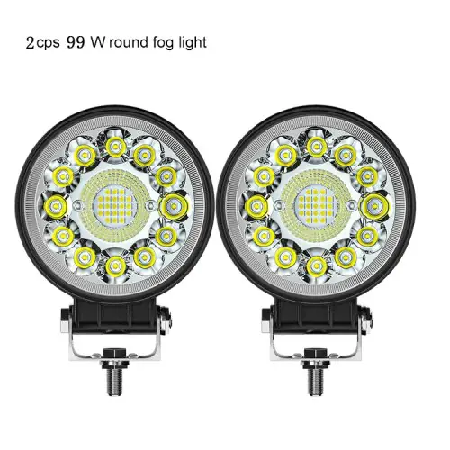 Image de Barre LED 4 Pouces 123W - Éclairage Puissant pour 4x4, Jeep, Camion, SUV