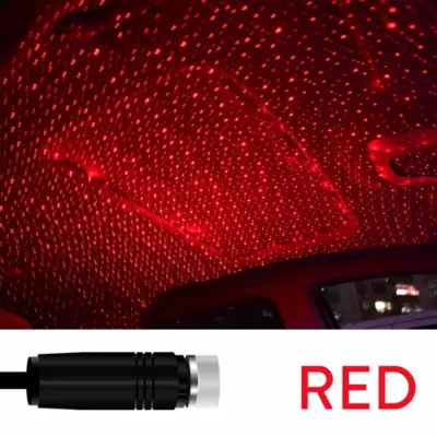 Image de Lumière Étoilée pour Voiture - Ambiance Ciel Nuit