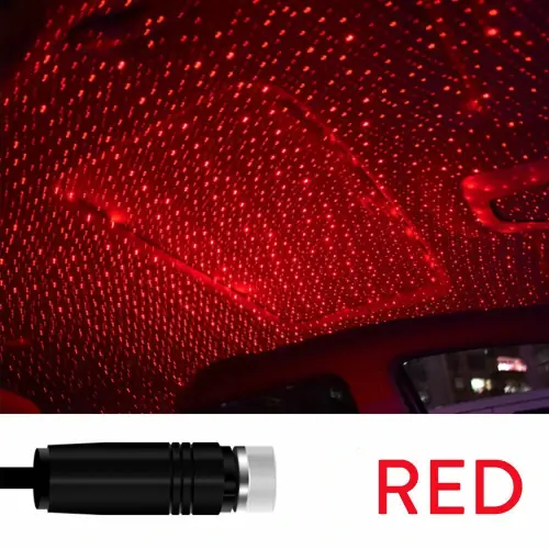Image de Lumière Étoilée pour Voiture - Ambiance Ciel Nuit
