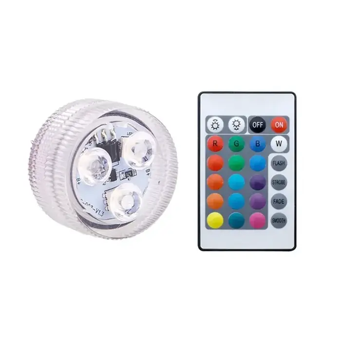 Image de Lampe LED Submersible RGB IP68 - Éclairage Piscine & Déco Fête