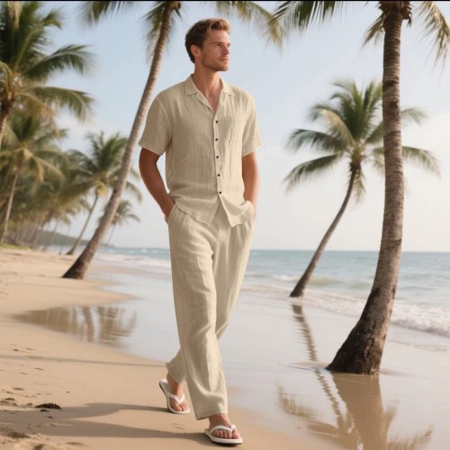 Imagen de Conjunto Hawaiano Informal para Hombre