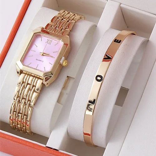 Oro-rosa conjunto