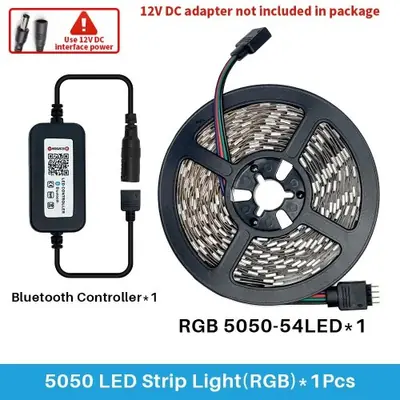 Image de Ruban LED RGB 5M Contrôle Bluetooth