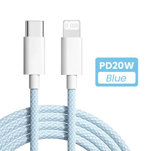 Image de Câble USB-C PD 20W Rapide pour iPhone & iPad