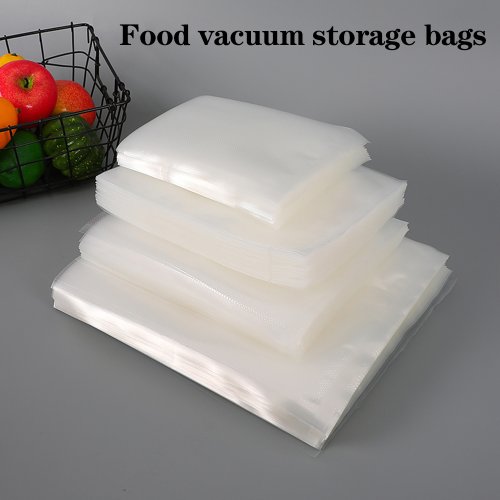 Imagen de Bolsas de Almacenamiento al Vacío Reutilizables sin BPA, Pack de 50 Unidades para Conservación Natural y Segura de Alimentos