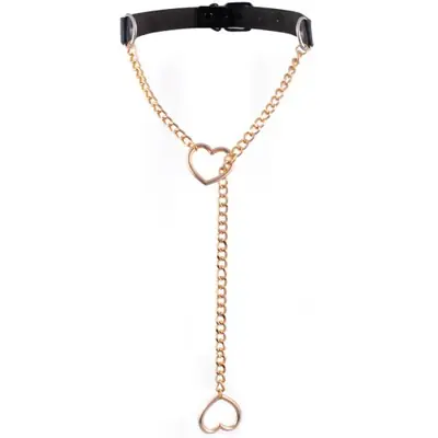 Image de Collier Cœur Gotha - Style Punk & Gothique