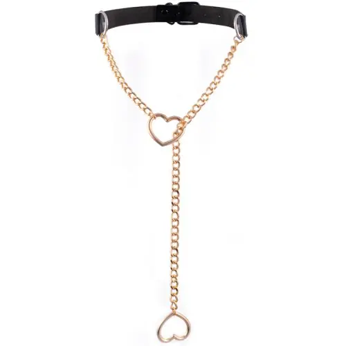 Image de Collier Cœur Gotha - Style Punk & Gothique